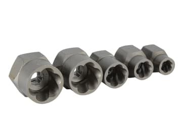 Bolt Grip Fastener Remover Expansion Set, 5 Piece                               