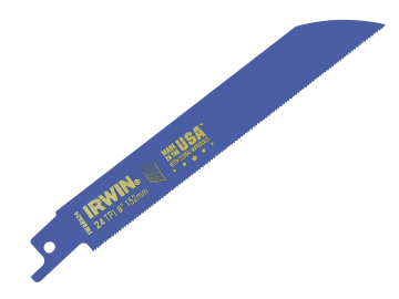 624R Sabre Saw Blade Metal Cutting 150mm 24 TPI (Pack 2)                        