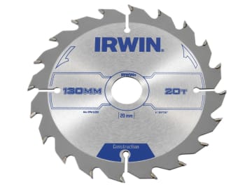 Construction Circular Saw Blade 130 x 20mm x 20T ATB                            