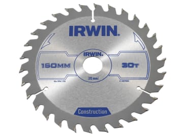 Construction Circular Saw Blade 150 x 20mm x 30T ATB                            