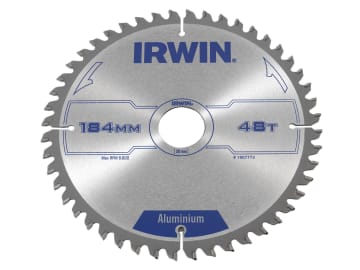 Professional Aluminium Circular Saw Blade 184 x 30mm x 48T TCG                  