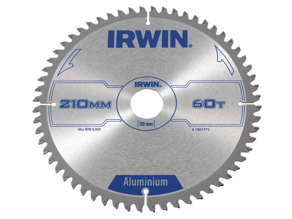Professional Aluminium Circular Saw Blade 210 x 30mm x 60T TCG                  