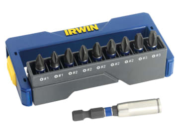 Phillips Impact Screwdriver Bit Set, 10 Piece                                   