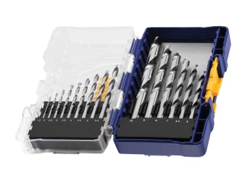HSS Pro Drill Bit Set, 15 Piece                                                 