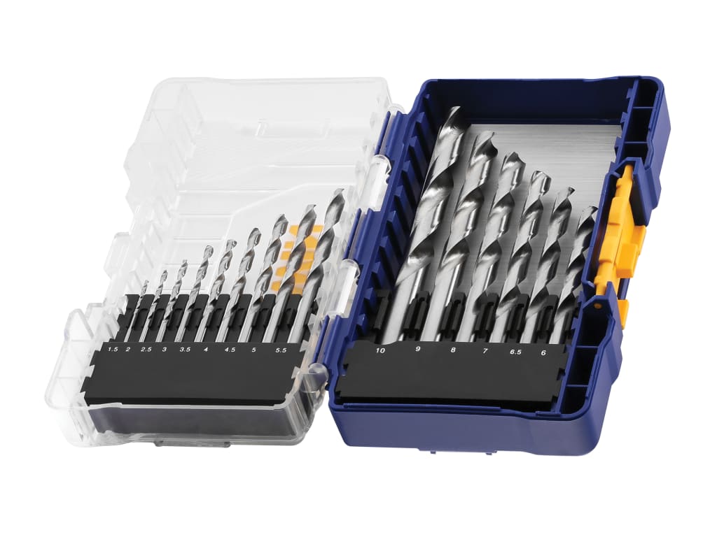 HSS Pro Drill Bit Set, 15 Piece                                                 