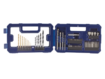 Drill & Screwdriving Set, 53 Piece                                              