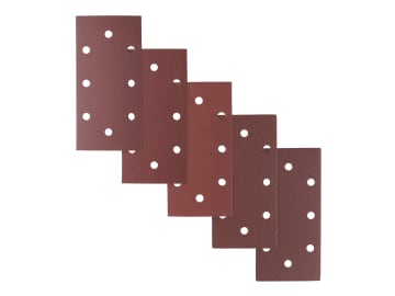 1/3 Punched Quick Fit Sanding Sheet Set, 10 Piece                               