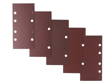 1/3 Punched Quick Fit Sanding Sheet Set, 10 Piece                               