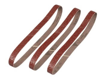 Powerfile Sanding Belt 13 x 455mm 40G (Pack 3)                                  