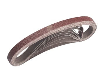 Powerfile Sanding Belt Set, 10 Piece                                            