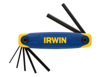 Metric Folding Hex Key Set, 7 Piece                                             