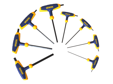 Metric  T-Handle Hex Key Set, 8 Piece                                           