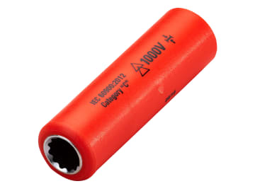 Insulated 1/2in Drive Deep Socket 12mm                                          