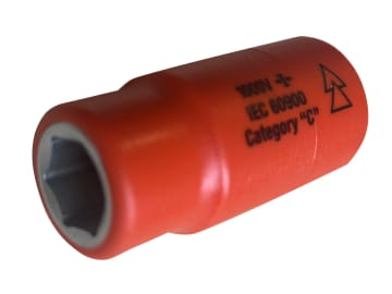 Insulated 1/2in Drive Socket (6 Point) 14mm                                     