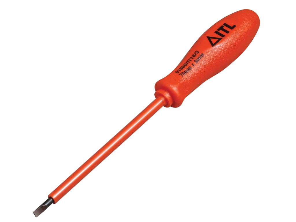 Insulated Terminal Screwdriver 3.0 x 75mm                                       