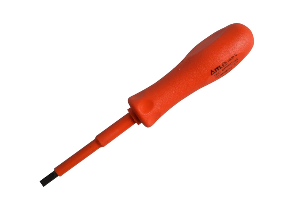 Insulated Electrician's Screwdriver 75 x 5mm                                    