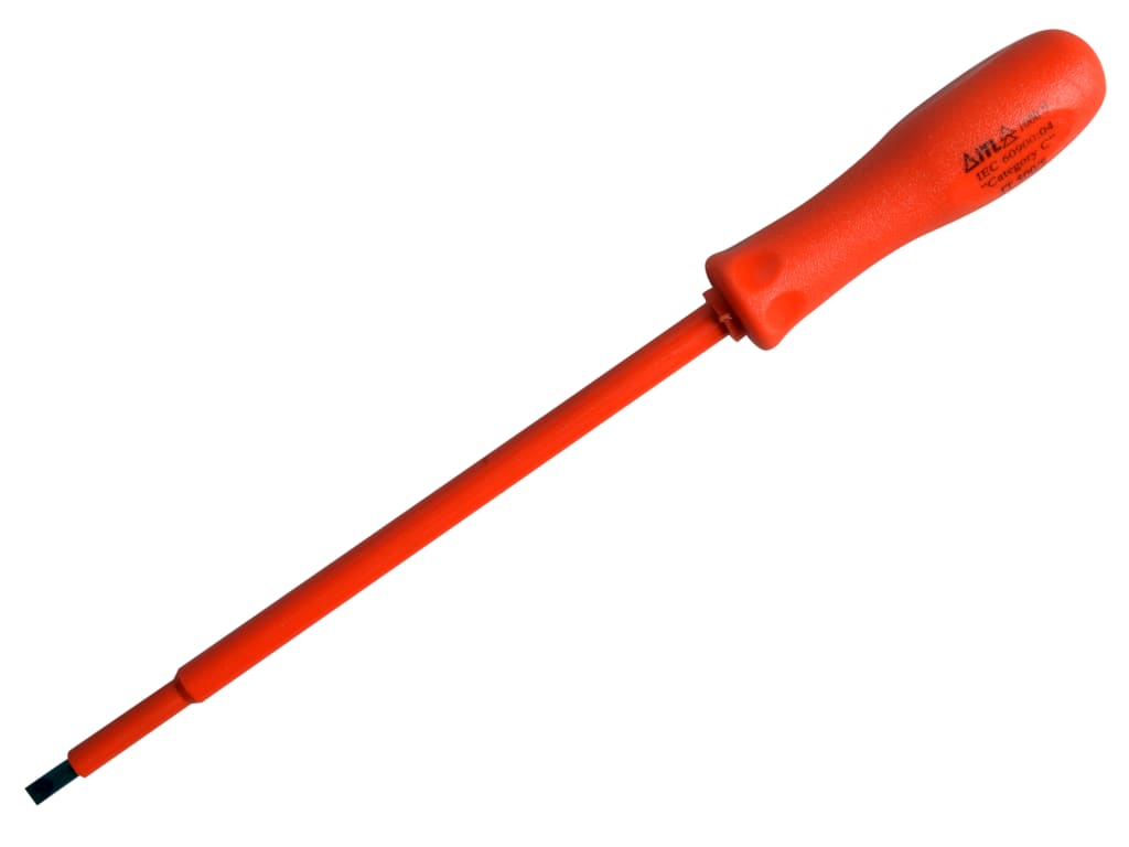 Insulated Electrician's Screwdriver 200 x 5mm                                   