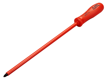 Insulated Screwdriver Pozi No.2 x 250mm (10in)                                  