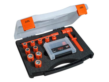Insulated 1/4in Drive Socket Set, 24 Piece                                      