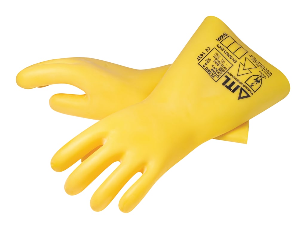Class 0 Insulated Rubber Gauntlet 36cm Size 10                                  