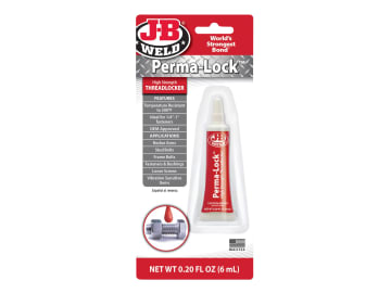 Perma-lock Red High High Strength Threadlocker 6ml                              