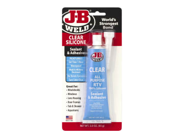 Silicone Sealant & Adhesive Clear 85g                                           
