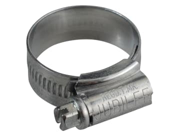 1A Zinc Protected Hose Clip 22 - 30mm (7/8 - 1.1/8in)                           