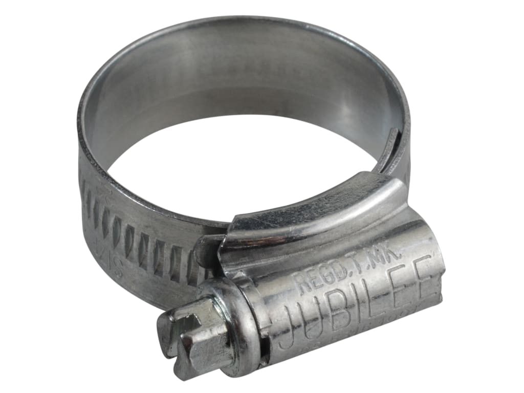1A Zinc Protected Hose Clip 22 - 30mm (7/8 - 1.1/8in)                           
