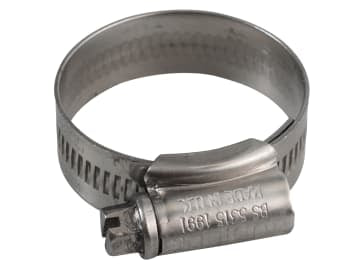 1 Stainless Steel Hose Clip 25 - 35mm (1 - 1.3/8in)                             