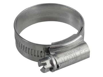 1 Zinc Protected Hose Clip 25 - 35mm (1 - 1.3/8in)                              