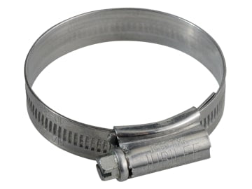 2 Zinc Protected Hose Clip 40 - 55mm (1.5/8 - 2.1/8in)                          