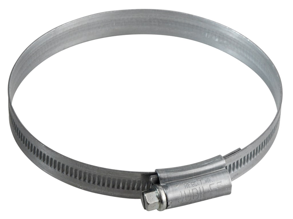 4X Zinc Protected Hose Clip 85 - 100mm (3.1/4 - 4in)                            