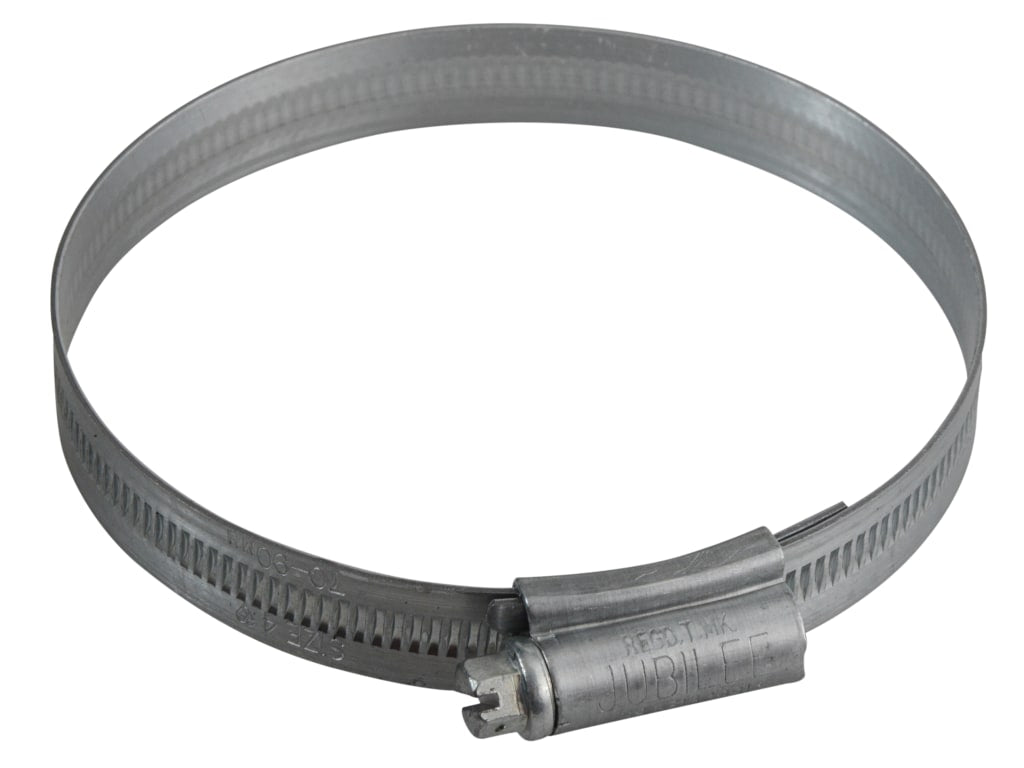 4 Zinc Protected Hose Clip 70 - 90mm (2.3/4 - 3.1/2in)                          