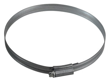 6 Zinc Protected Hose Clip 110 - 140mm (4.3/8 - 5.1/2in)                        