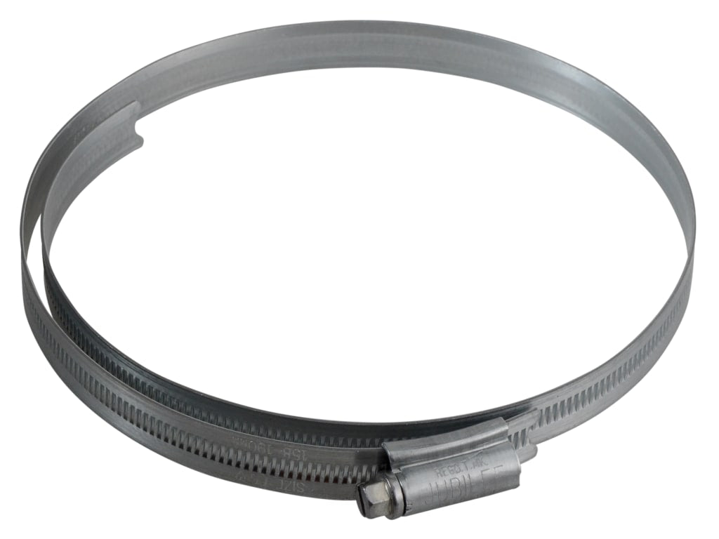 8.1/2in Zinc Protected Hose Clip 184 - 216mm (7.1/4 - 8.1/2in)                  