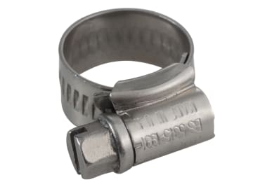 MOO Stainless Steel Hose Clip 11 - 16mm (1/2 - 5/8in)                           