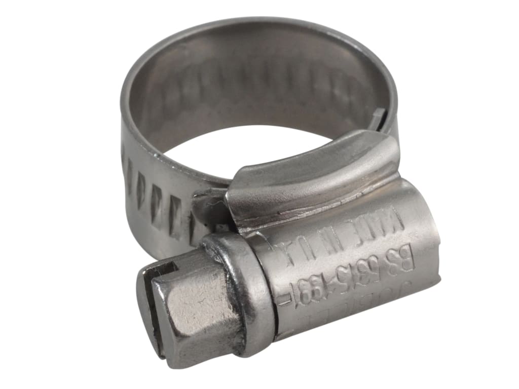 MOO Stainless Steel Hose Clip 11 - 16mm (1/2 - 5/8in)                           