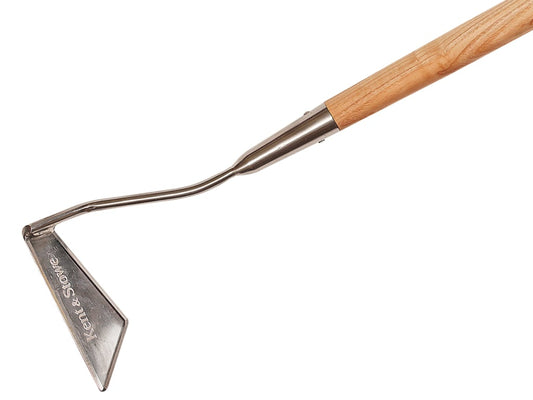 Stainless Steel Long Handled 3-Edged Hoe, FSC®                                  