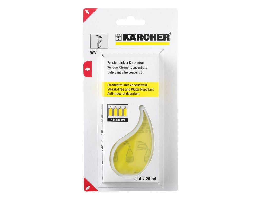 Glass Cleaning Sachets (4x20ml)                                                 