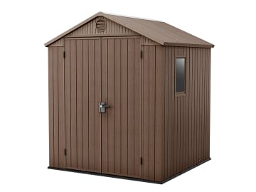 Darwin Shed Brown 6 x 6ft                                                       