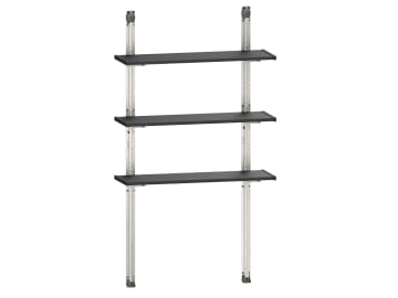 Shed Shelving Kit 100 - Black                                                   