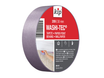 209 Premium Low Tack WASHI-TEC® Masking Tape 30mm x 50m                         