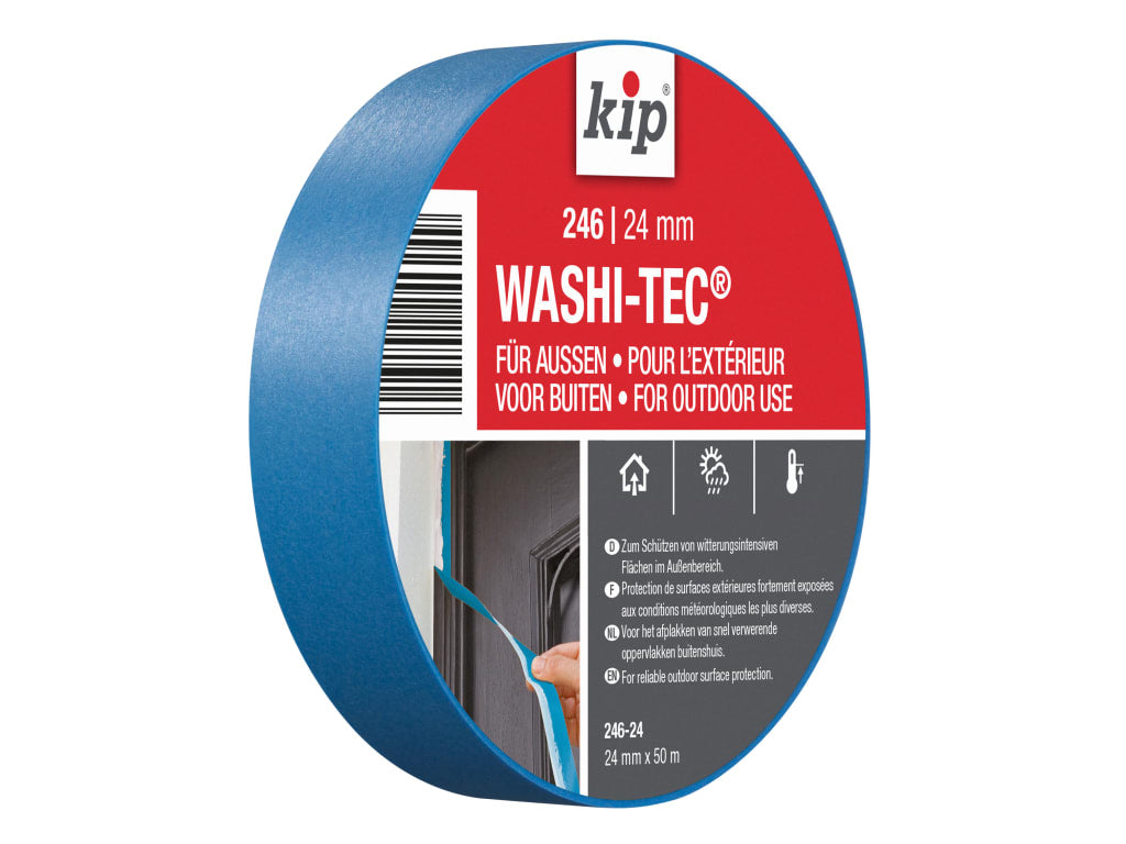 246 Premium Outdoor WASHI-TEC® Masking Tape 24mm x 50m                          