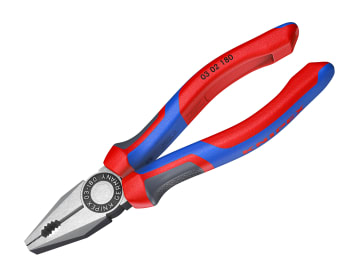 03 02 180 Combination Pliers Comfort Handles 180mm                              