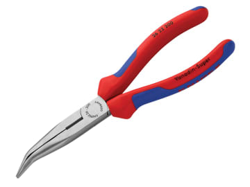 26 22 200 Snipe Nose Side Cutting Pliers Multi-component Grip 200mm (8in)       