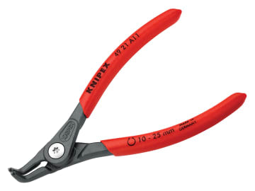 49 21 A11 Precision Circlip Pliers External 90° Bent Tip 10-25mm                