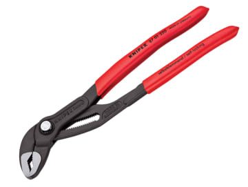 87 01 250 Cobra® High-Tech Water Pump Pliers Plastic Coated Grip 250mm          