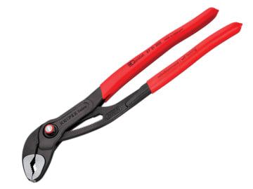 87 21 300 Cobra® Quickset Water Pump Pliers Plastic Coated Grip 300mm           