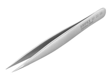 92 22 06 Stainless Steel Universal Needle Point Tweezers 120mm                  