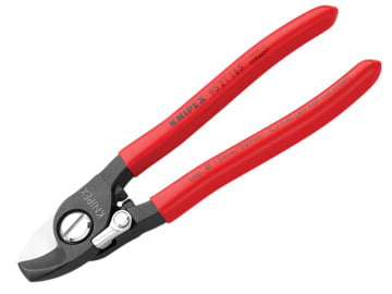 Cable Shears Plastic Coated Grip with Return Spring 165mm                       